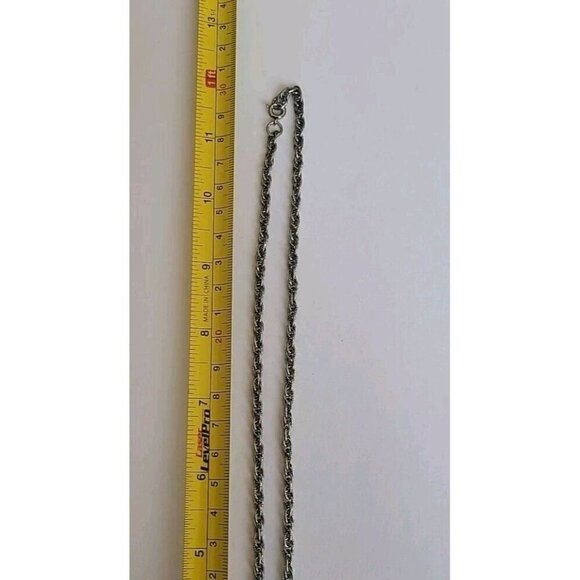 Sarah Coventry Vintage Limited Edition 1974 Pewter Cross Extra Large 24" Chain - Picture 9 of 13